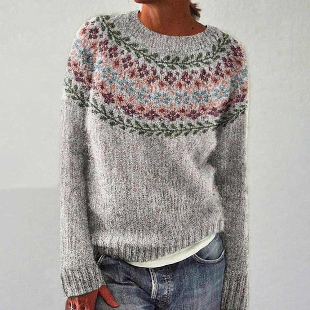 Ceirwen™ | Icelandic Knit Sweater