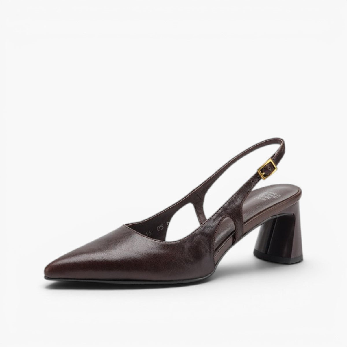 Women's Leather Slingback Heels