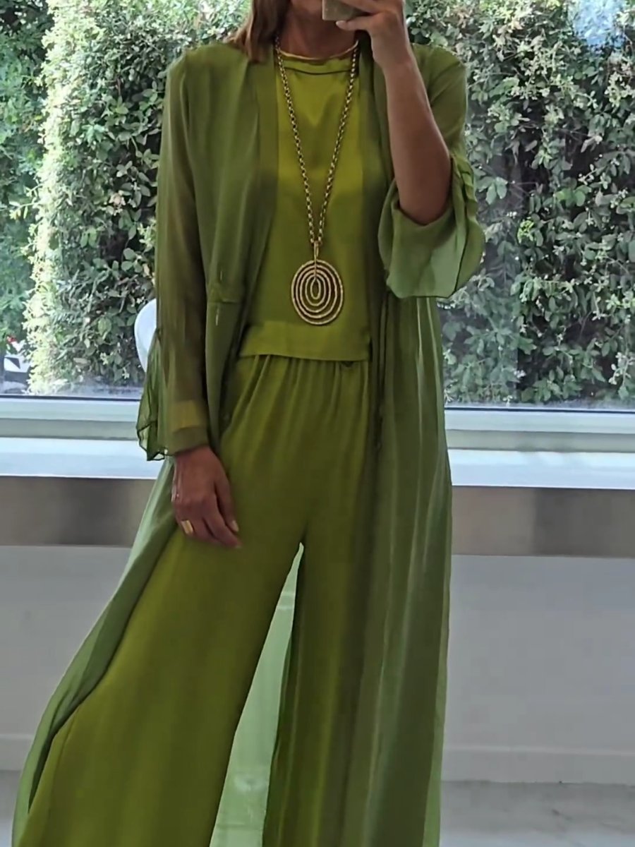 Greta™ | Elegant & Comfortable Three-Piece Ensemble