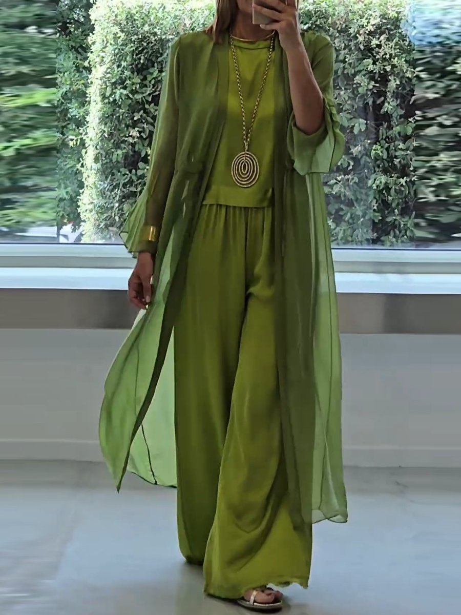 Greta™ | Elegant & Comfortable Three-Piece Ensemble