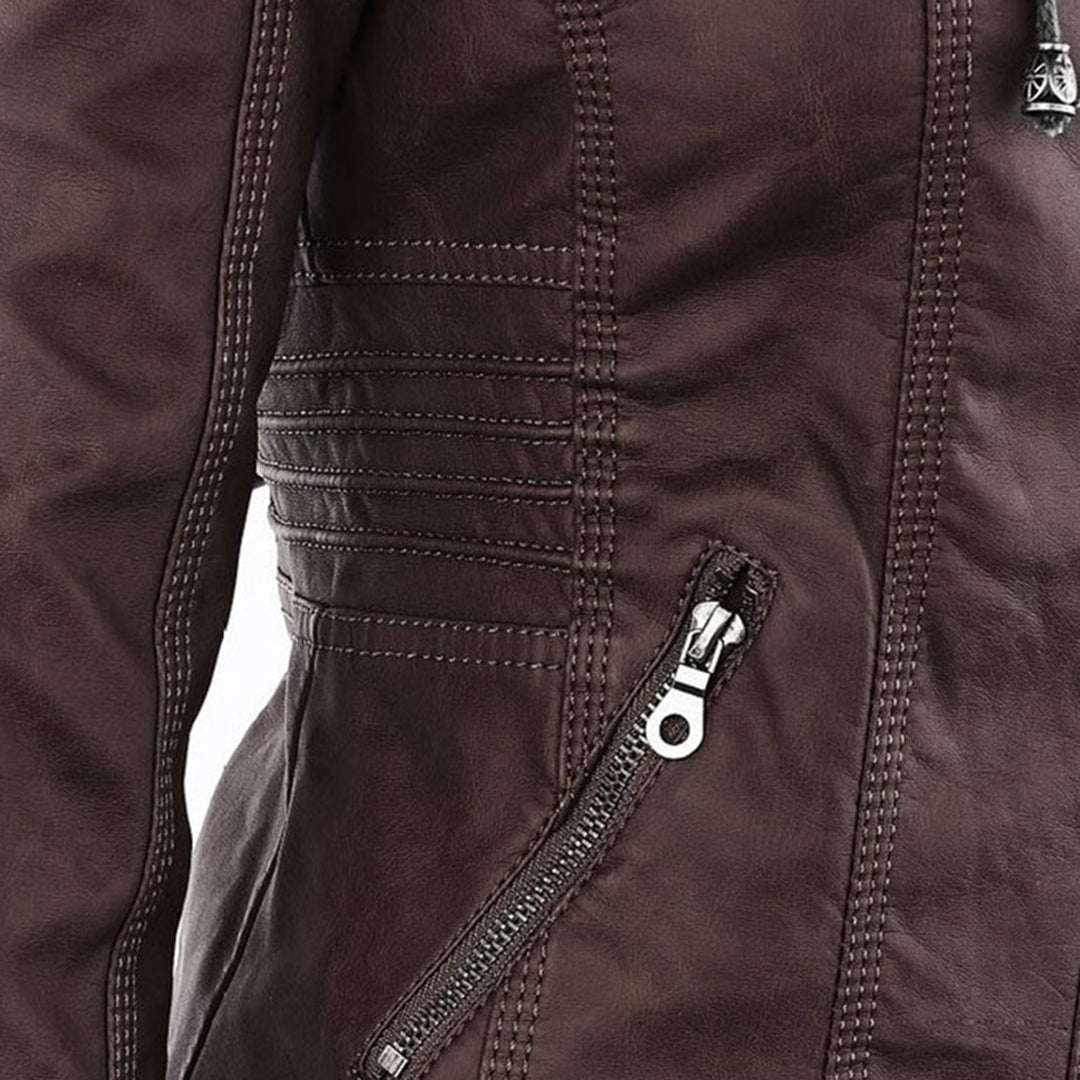 Esmé™ | Hooded Moto Jacket