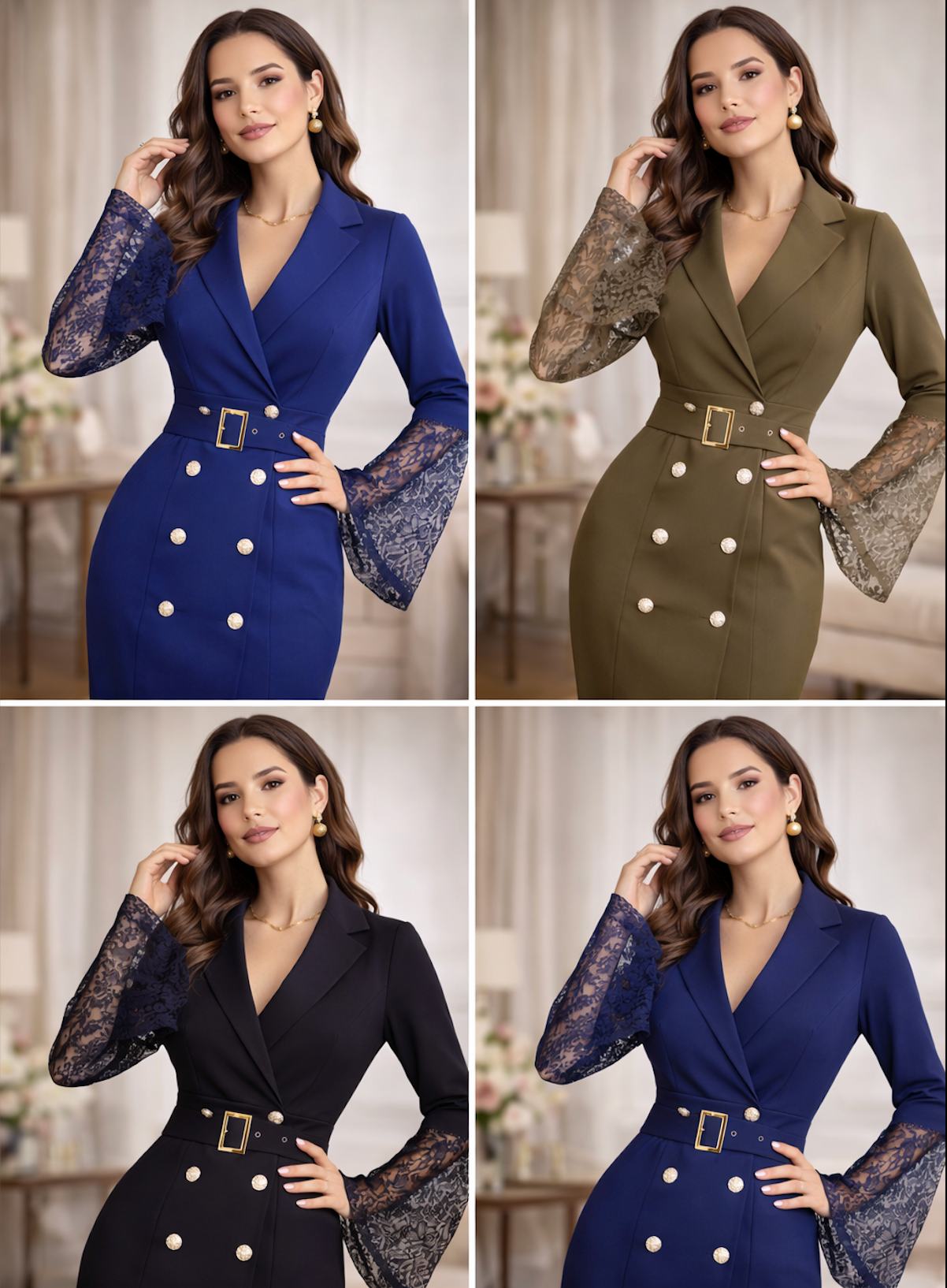 Medusa™ | Elegant Midi Dress