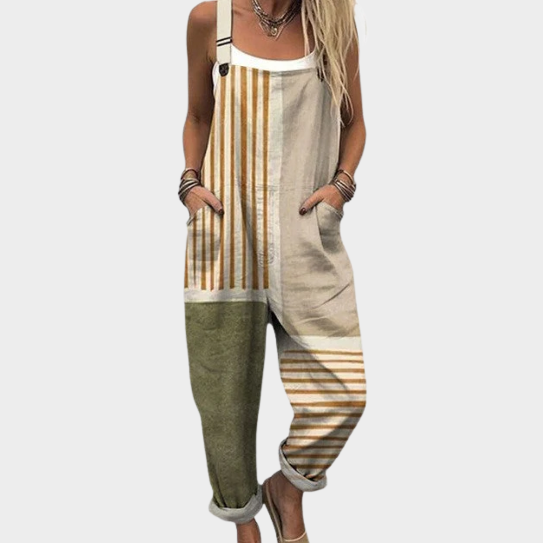 Juno™ | Printed Dungarees