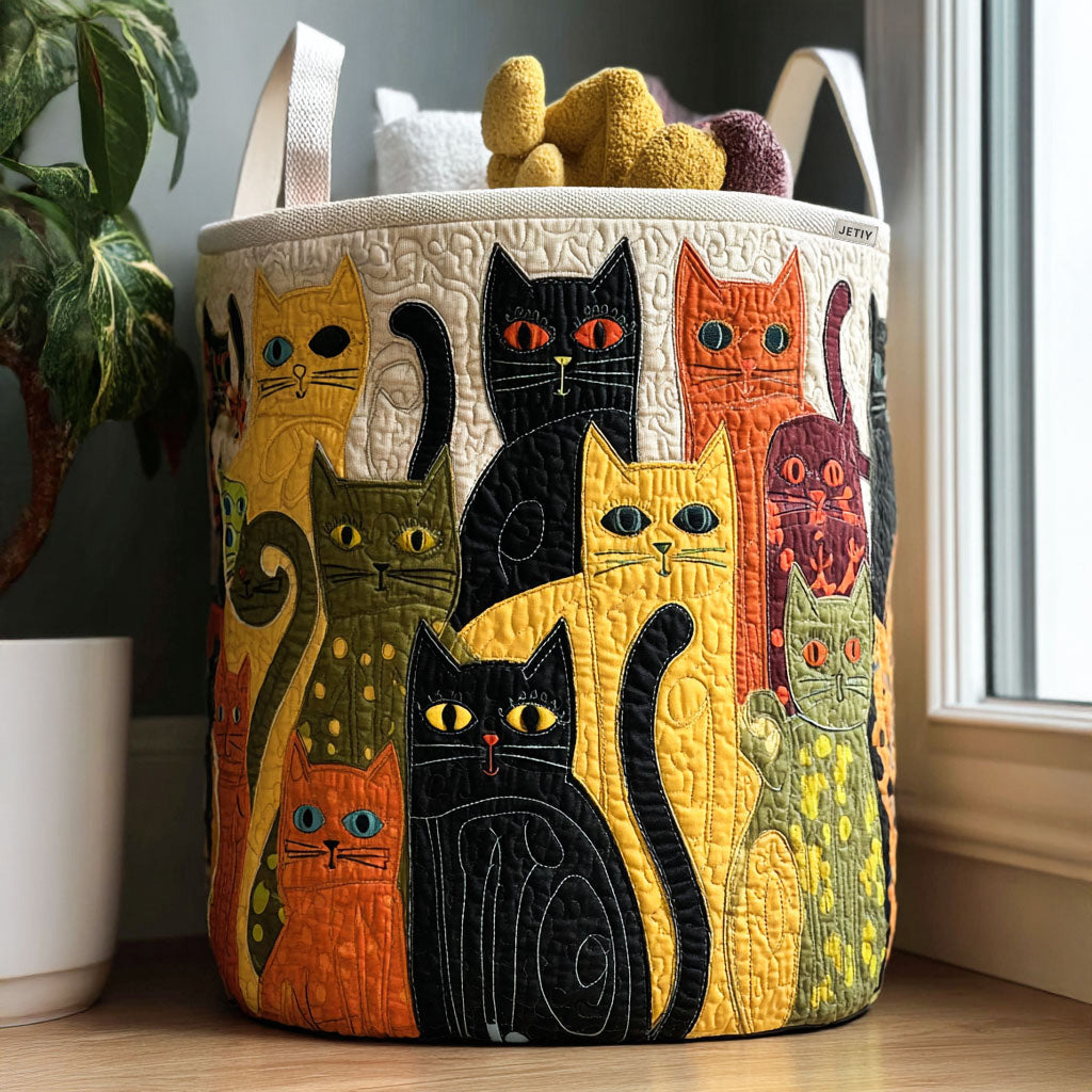 Evanthea™ | Cat Design Laundry Basket