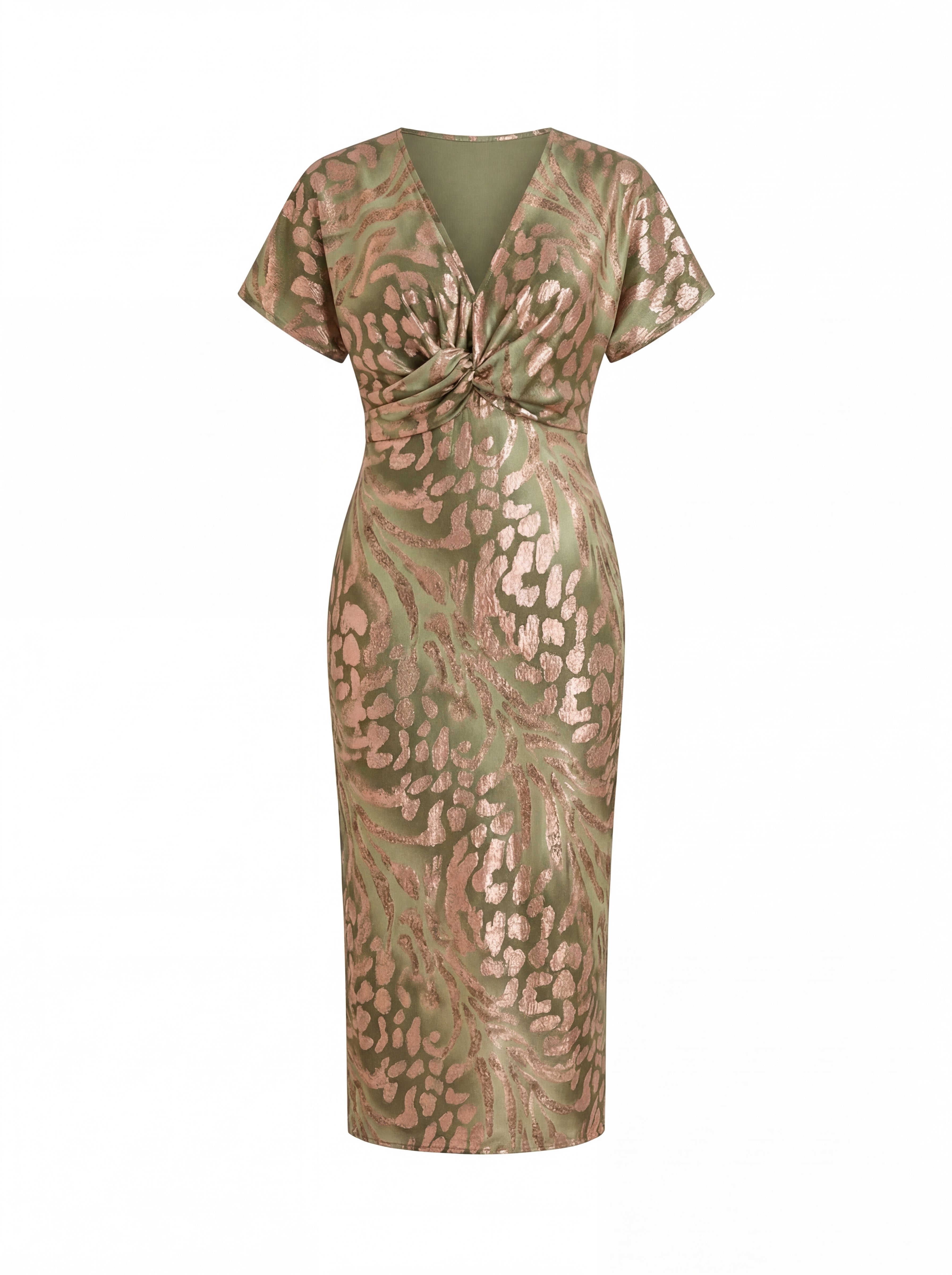 Vilana™ | Elegant Midi Dress