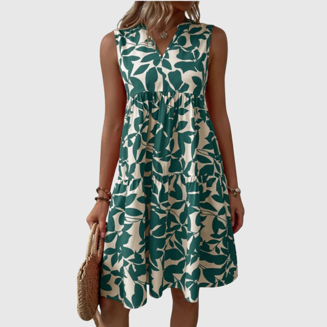 Velora™ | Flowy Midi Dress