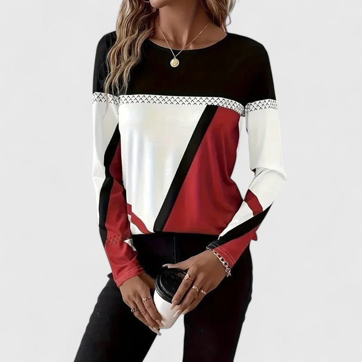 Kerryn™ | Printed Long Sleeve Top