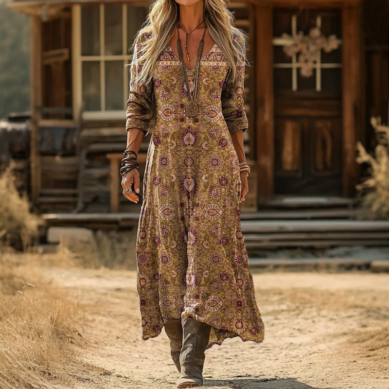 Ottilie™ | Relaxed Bohemian Style Dress