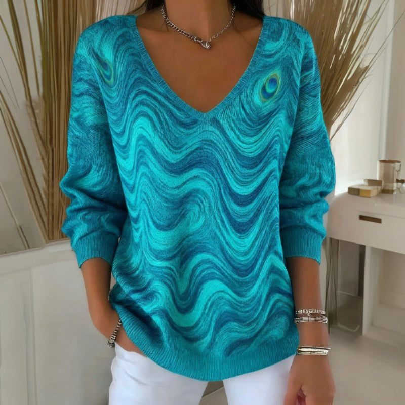 Delphine™ | Relaxed Gradient Sweater