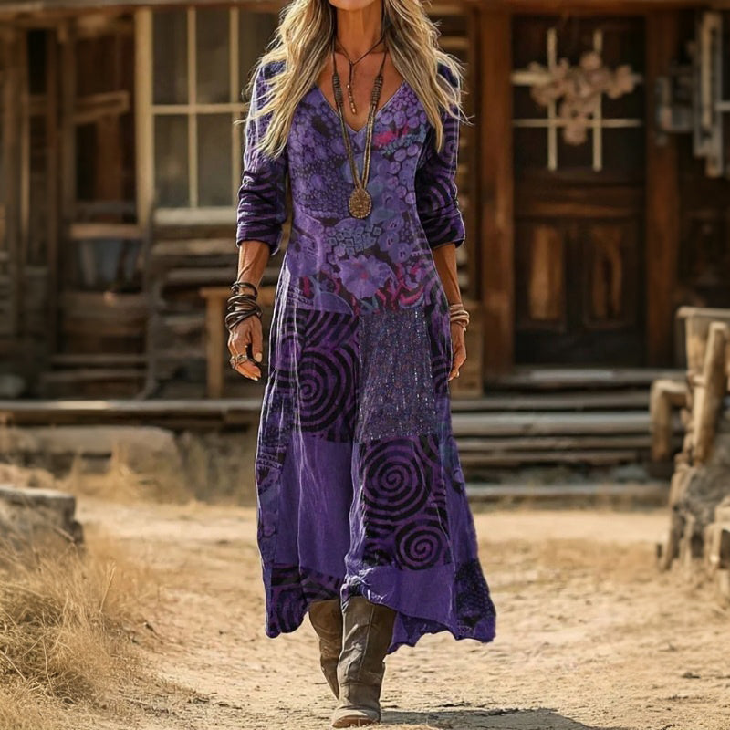 Bria™ | Breezy Loose Comfortable Fit Maxi Dress