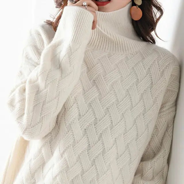 Sandra | Women's Turtleneck Sweater