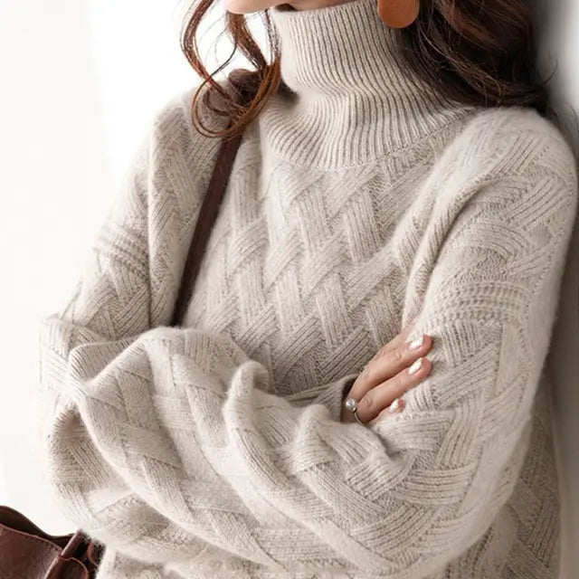 Sandra | Women's Turtleneck Sweater