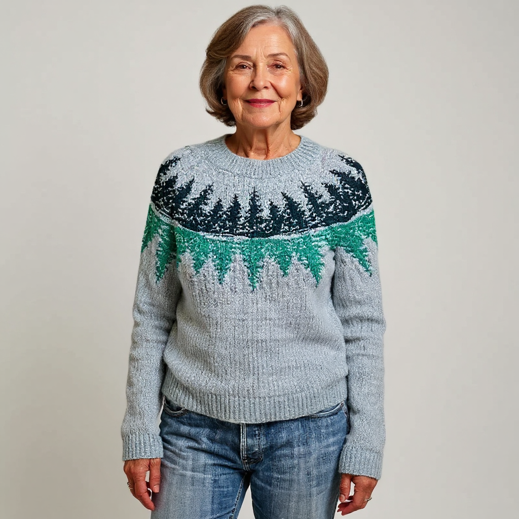 Iselda™ | Icelandic Knit Sweater