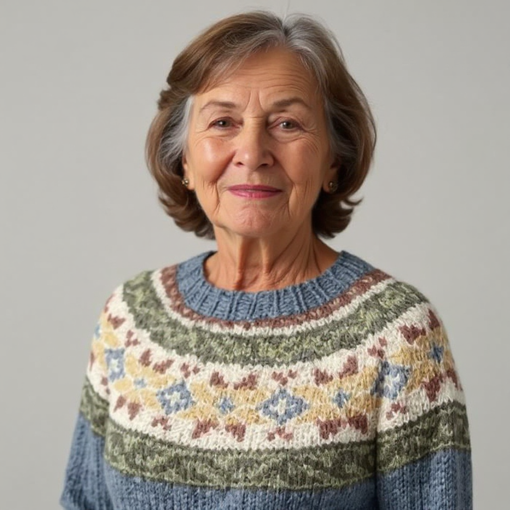 Odalinde™ | Nordic Fair Isle Sweater