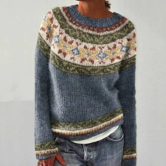 Odalinde™ | Nordic Fair Isle Sweater