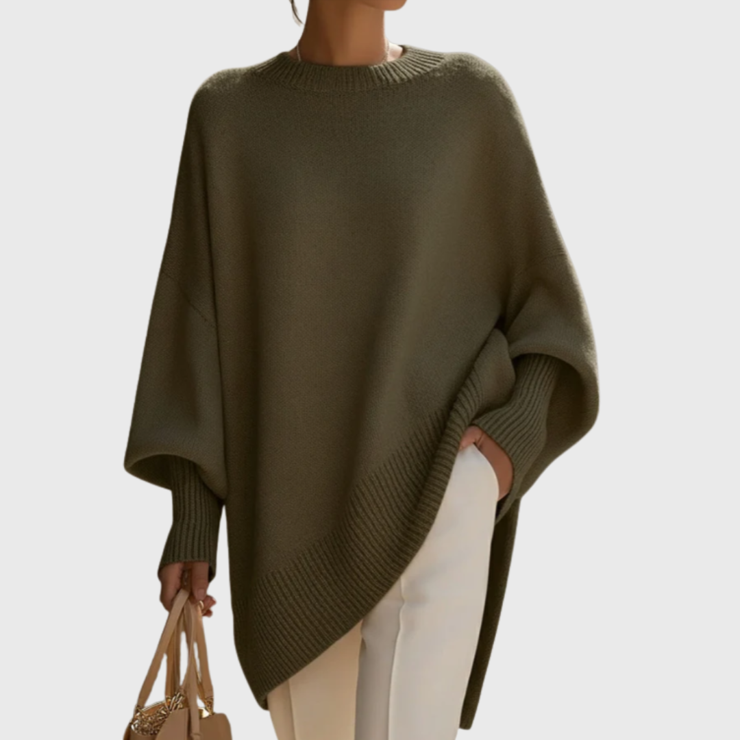 Eloise™ | Oversized Poncho Pullover