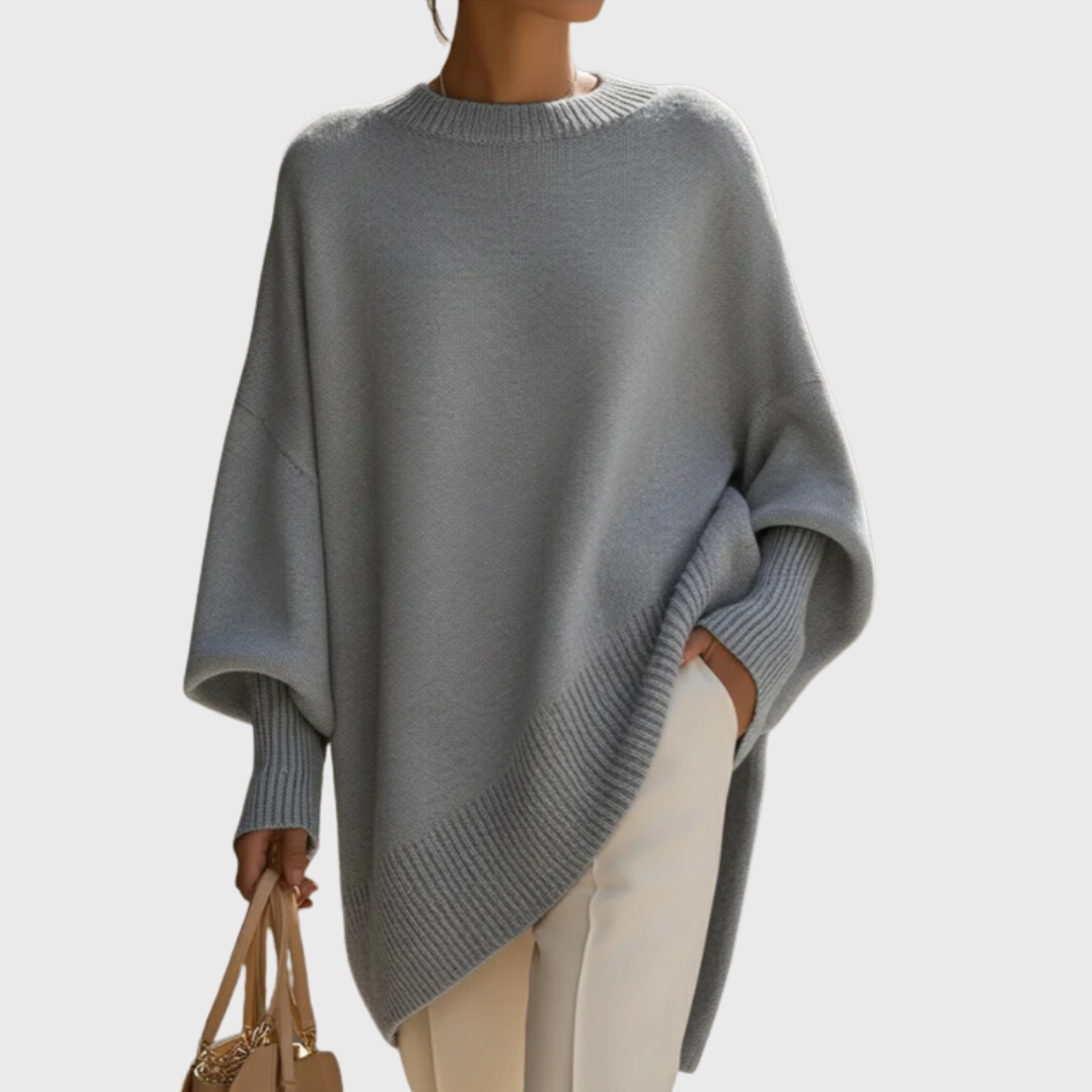 Frondaine™ | Oversized Poncho Pullover