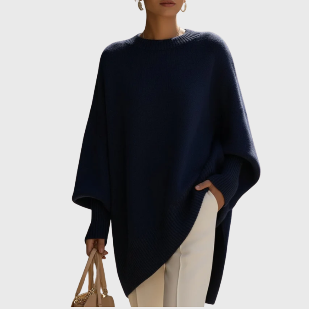 Eloise™ | Oversized Poncho Pullover