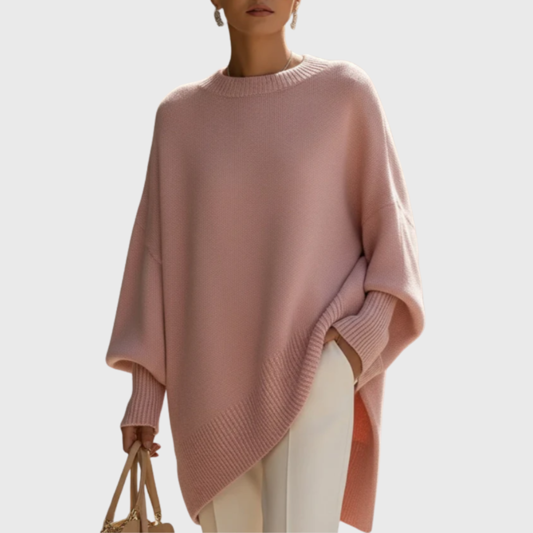 Frondaine™ | Oversized Poncho Pullover