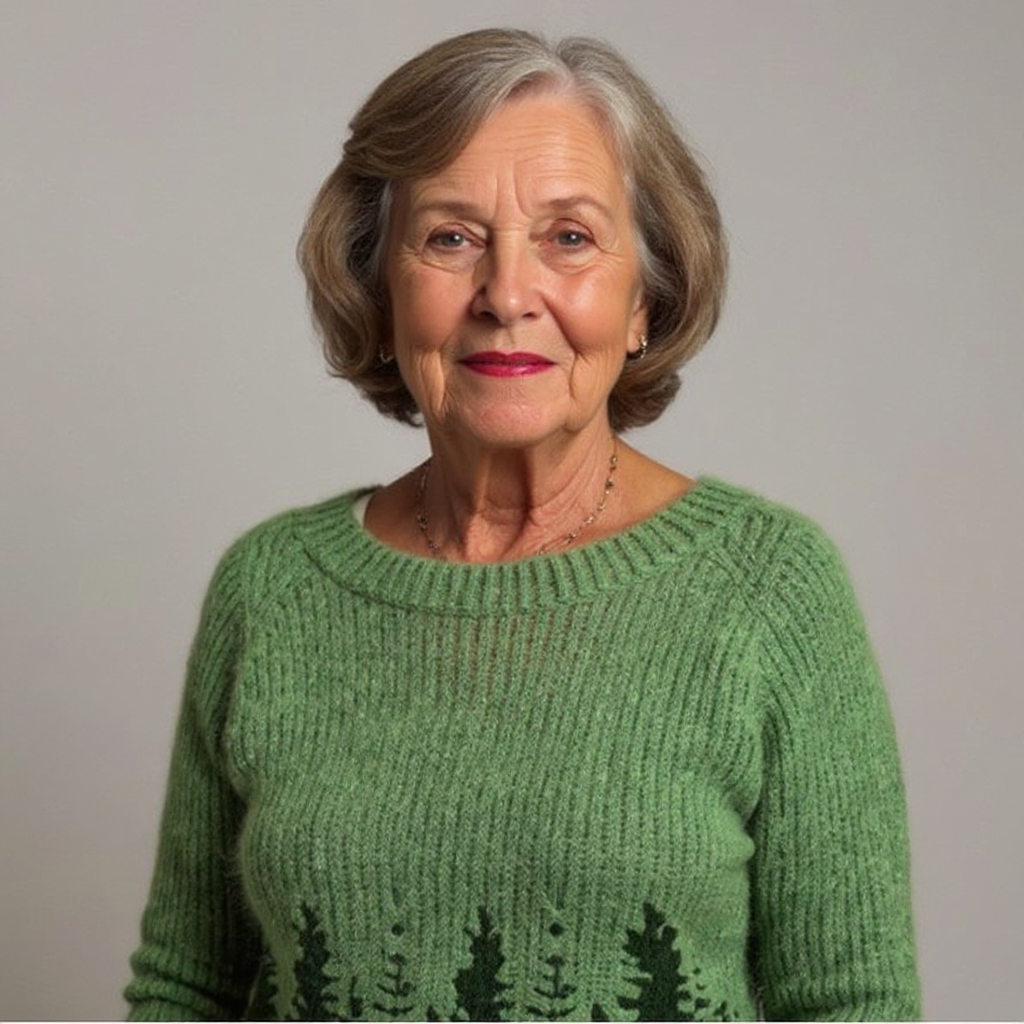 Pippa™ | Forest Pine Pullover Sweater