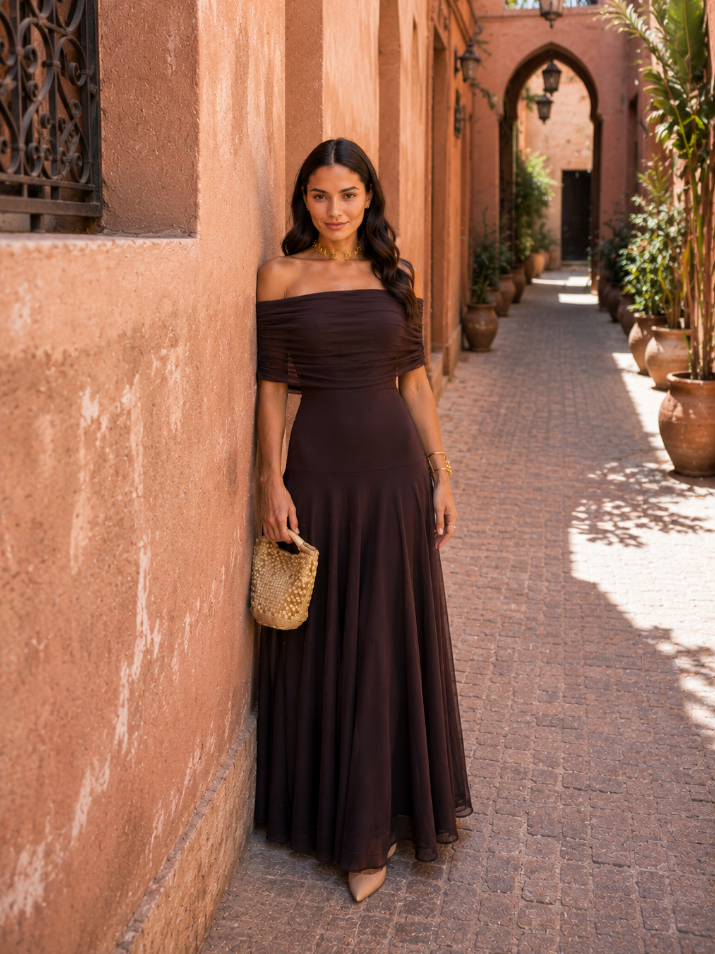 Solara™ | One-Shoulder Maxi Dress