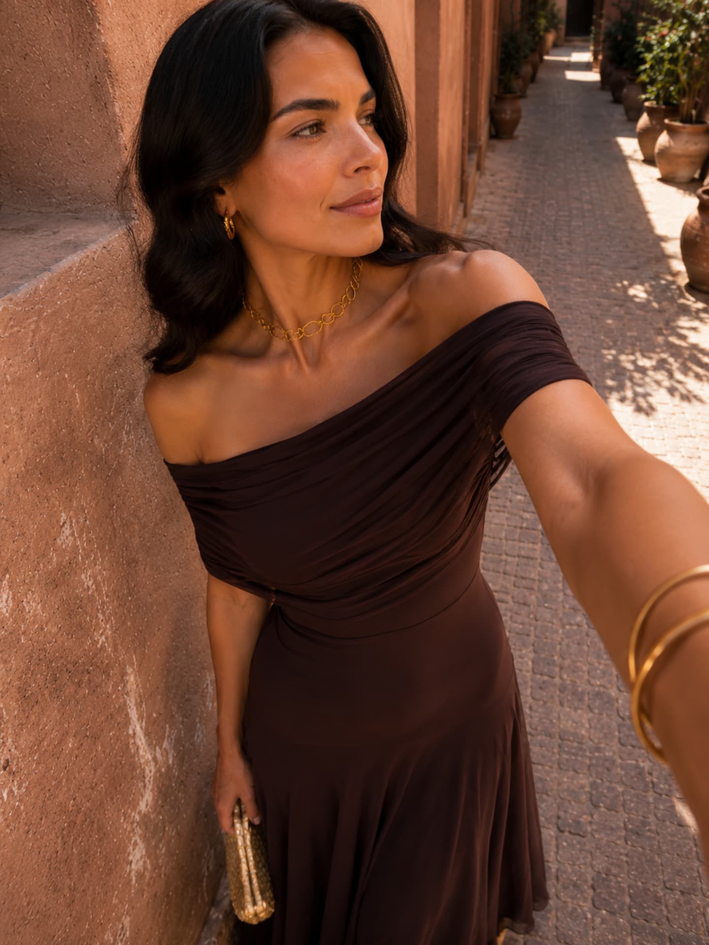 Solara™ | One-Shoulder Maxi Dress