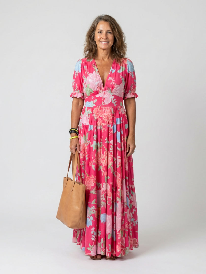 Rome™ | Elegant Maxi Dress