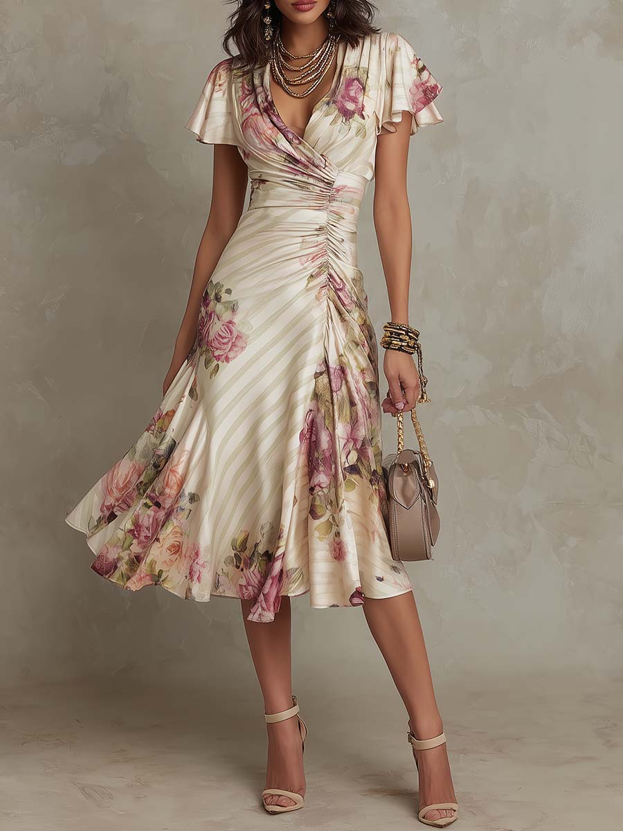 Margaret™ | Elegant Midi Dress