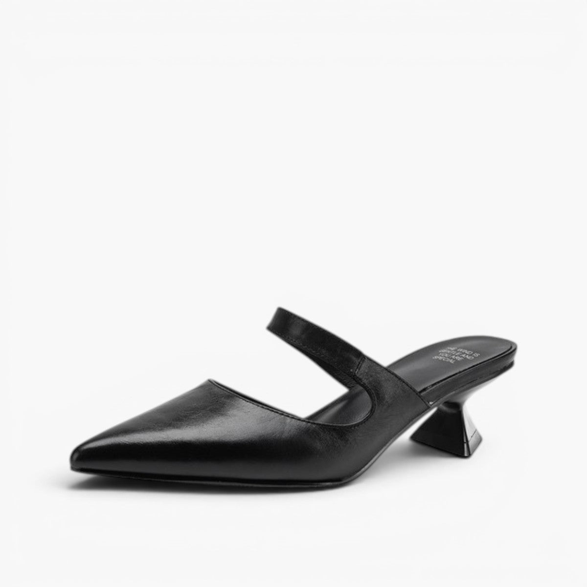 Women's Strap Leather Mules