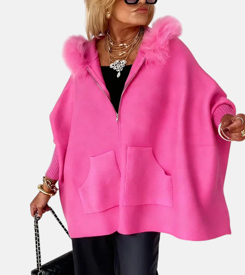 Women's Relaxed Fit Hooded Jacket