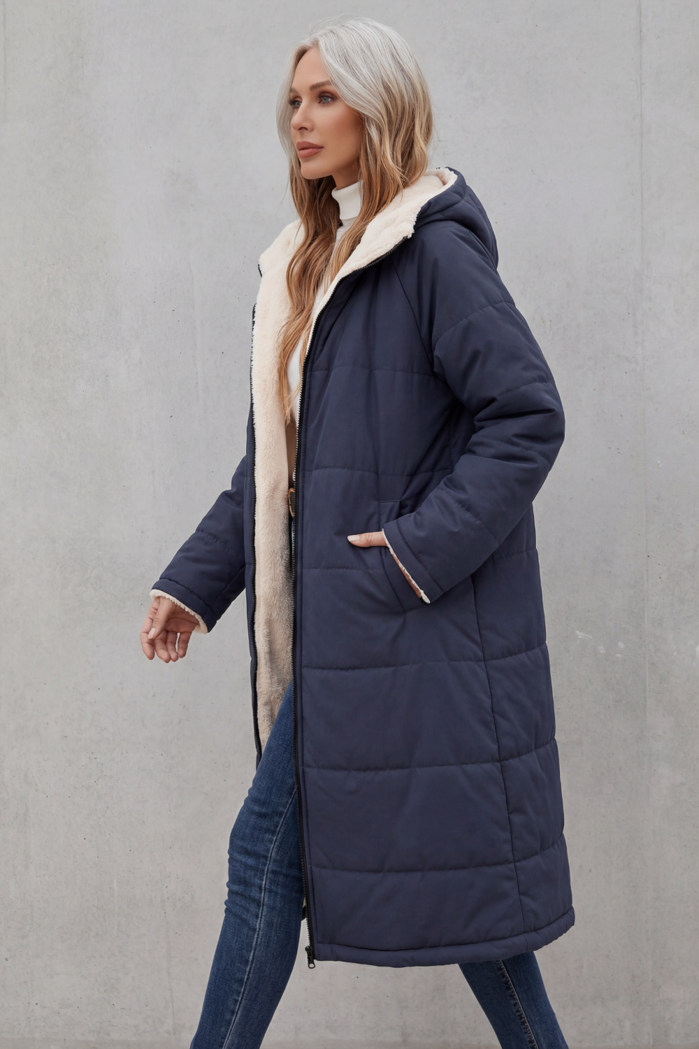 Everyday Comfort Women’s Fleece Coat