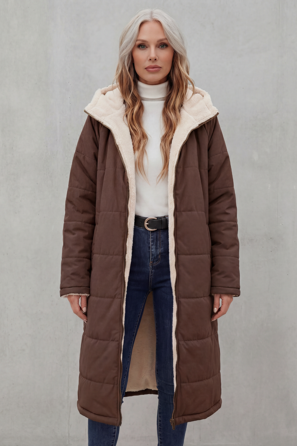 Everyday Comfort Women’s Fleece Coat