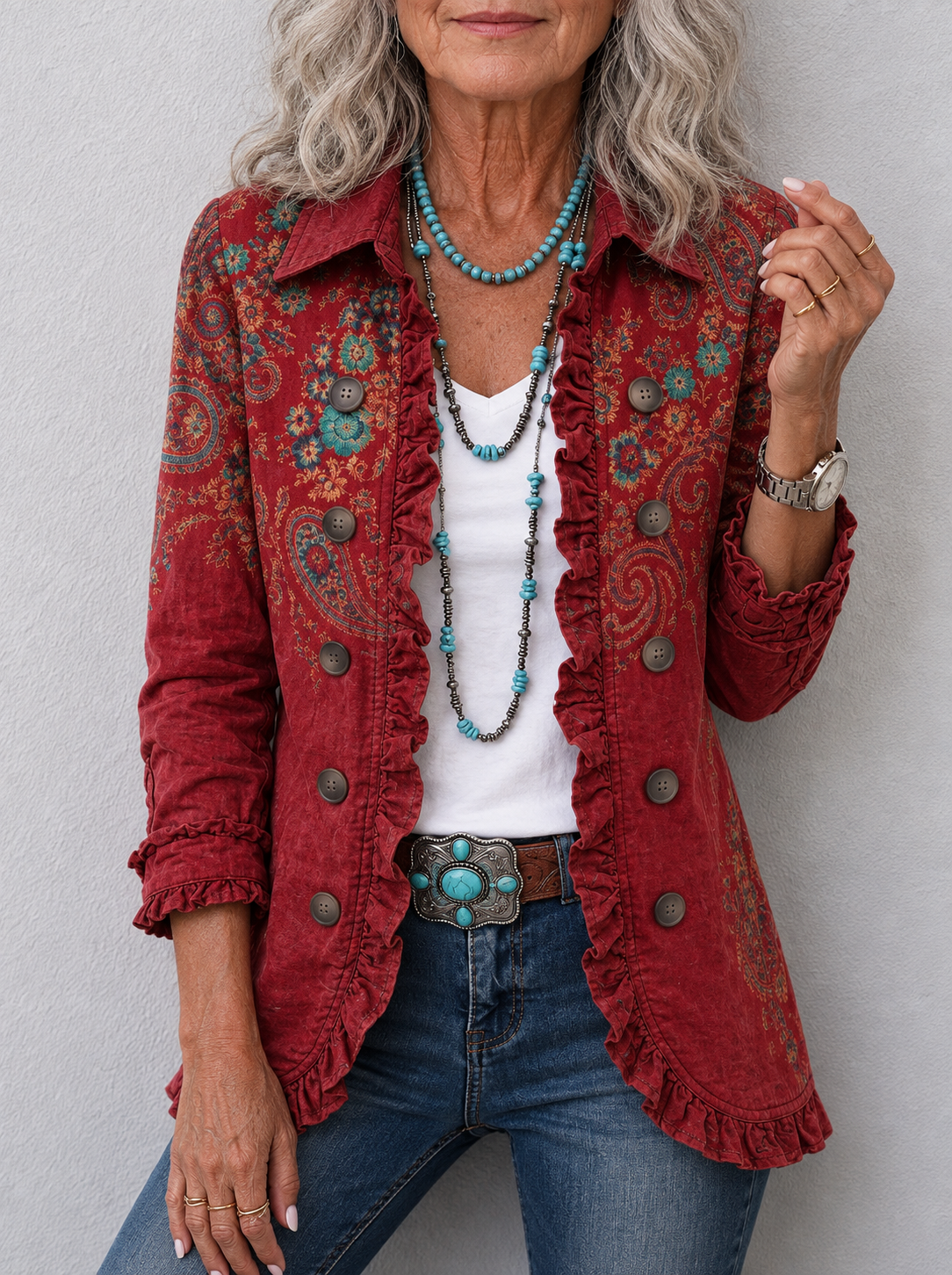 Fayrene worn by customer
