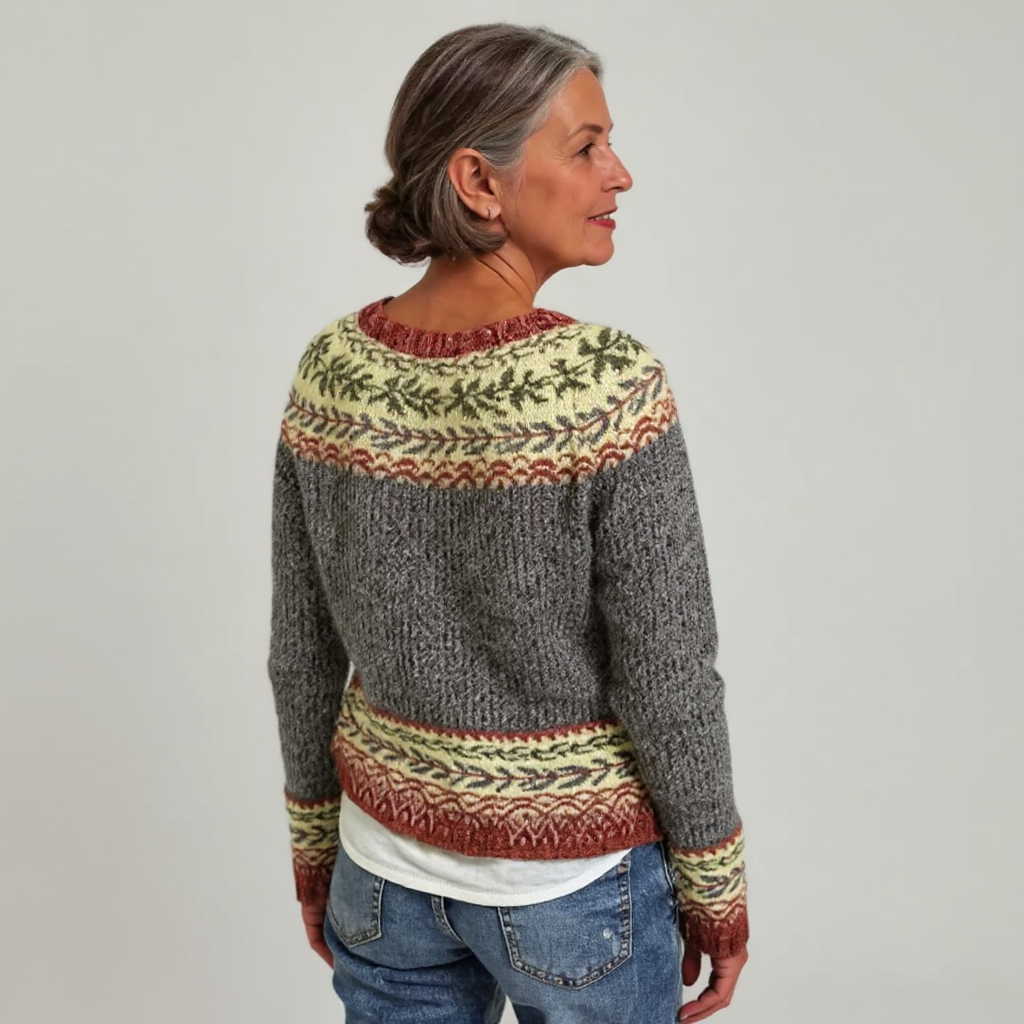 Delphine™ | Nordic Knit Sweater