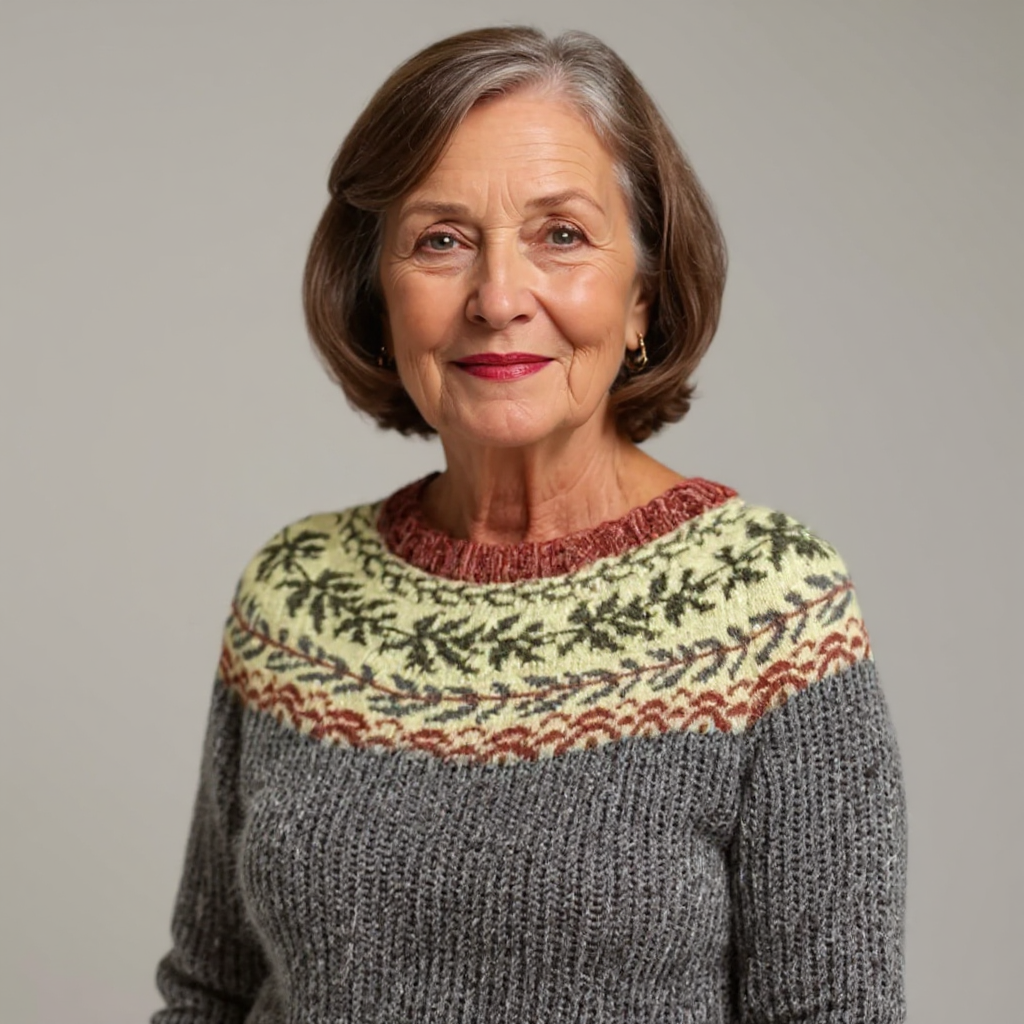 Delphine™ | Nordic Knit Sweater