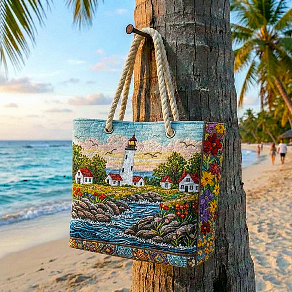 Crestwave™ | Beach Tote Bag