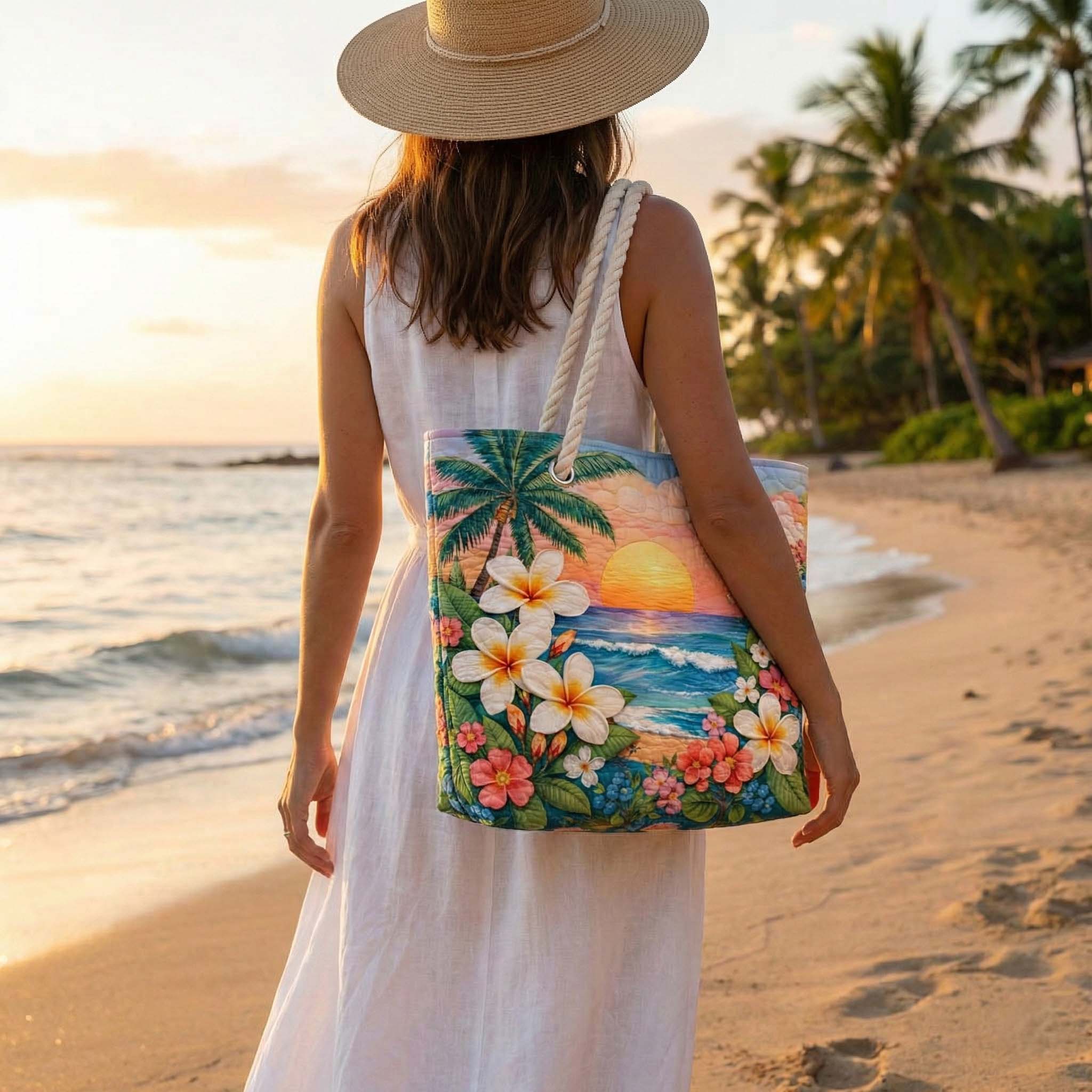 Evalie™ | Quilted Beach Tote