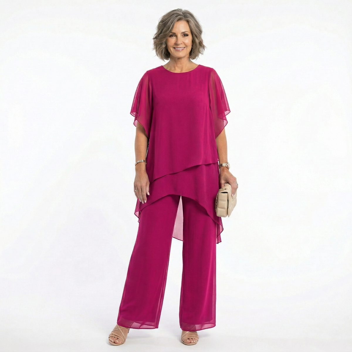 Marianna™ | Tiered Tunic & Trouser Set