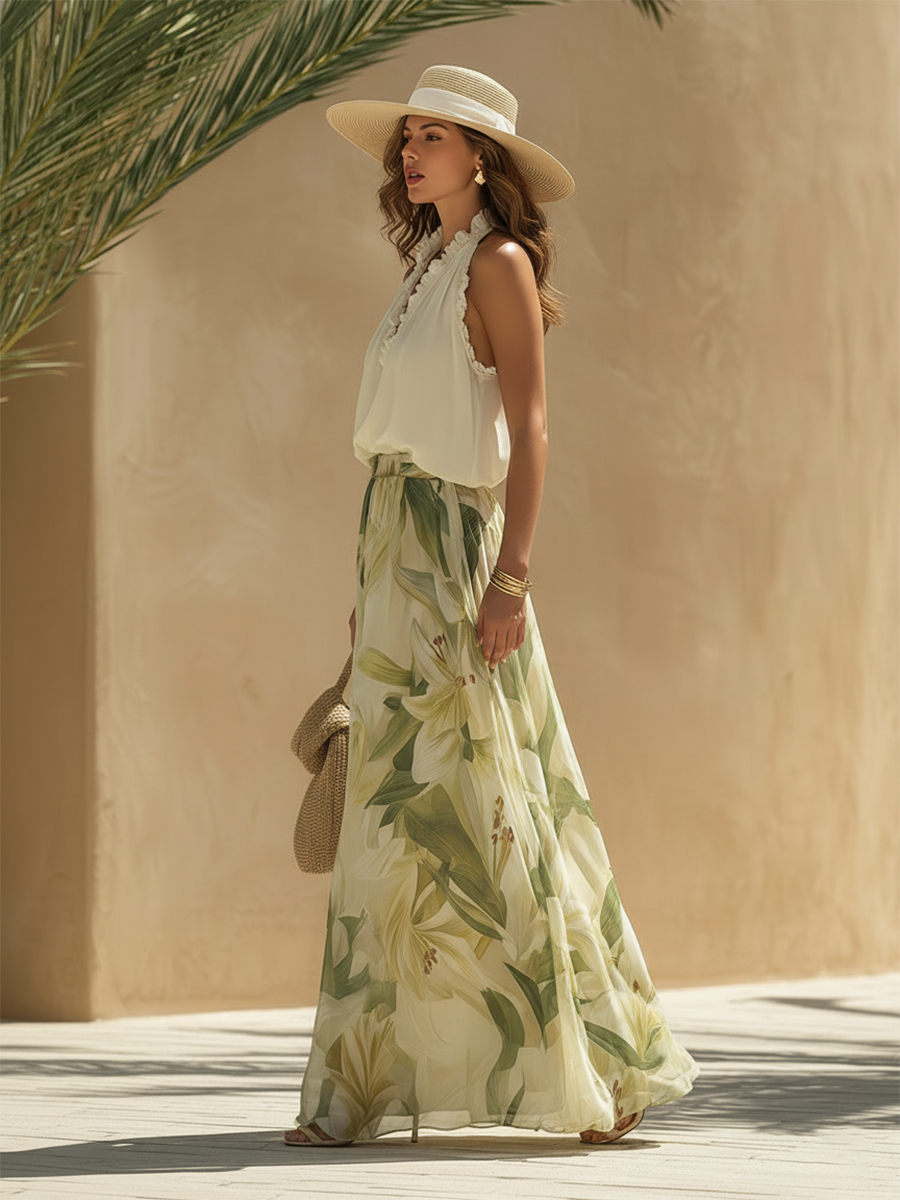 Priscilla™ | Elegant Floral Print Set