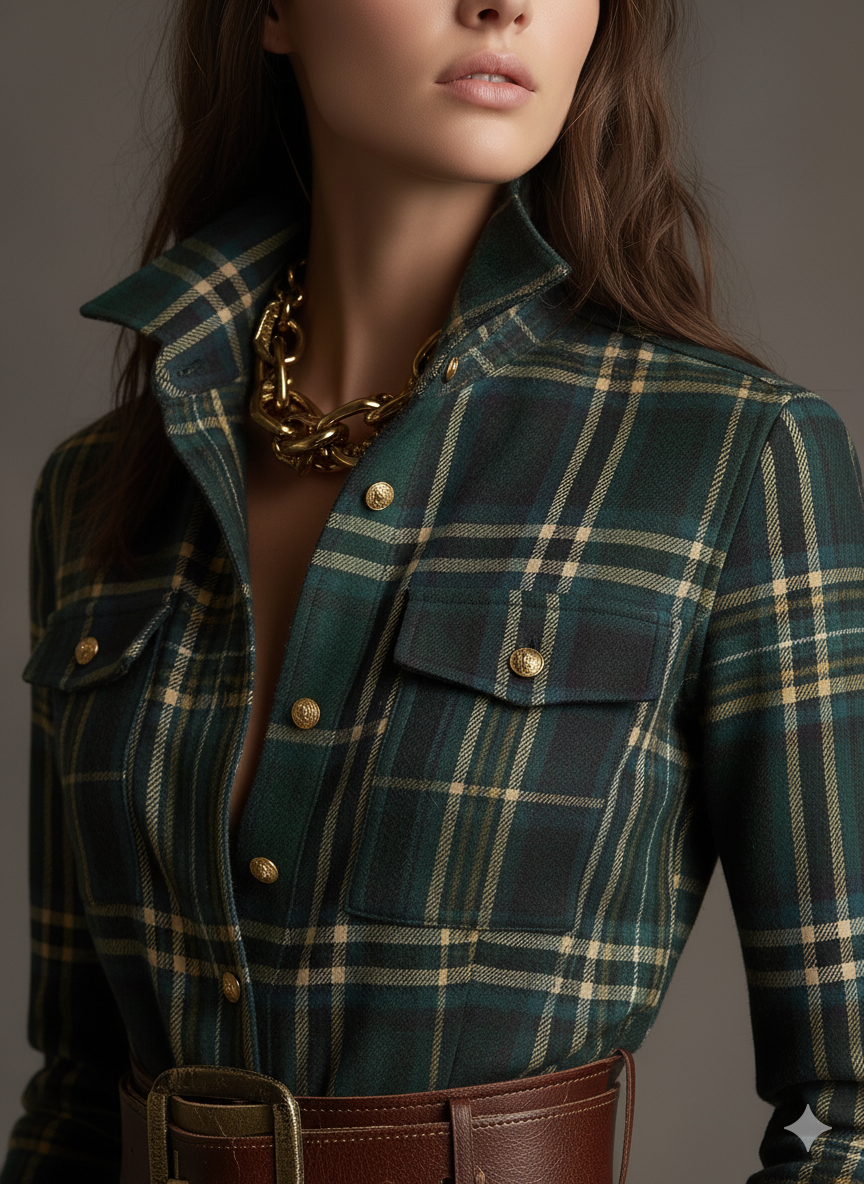 Delphine™ | Classic Elegant Shirt Dress