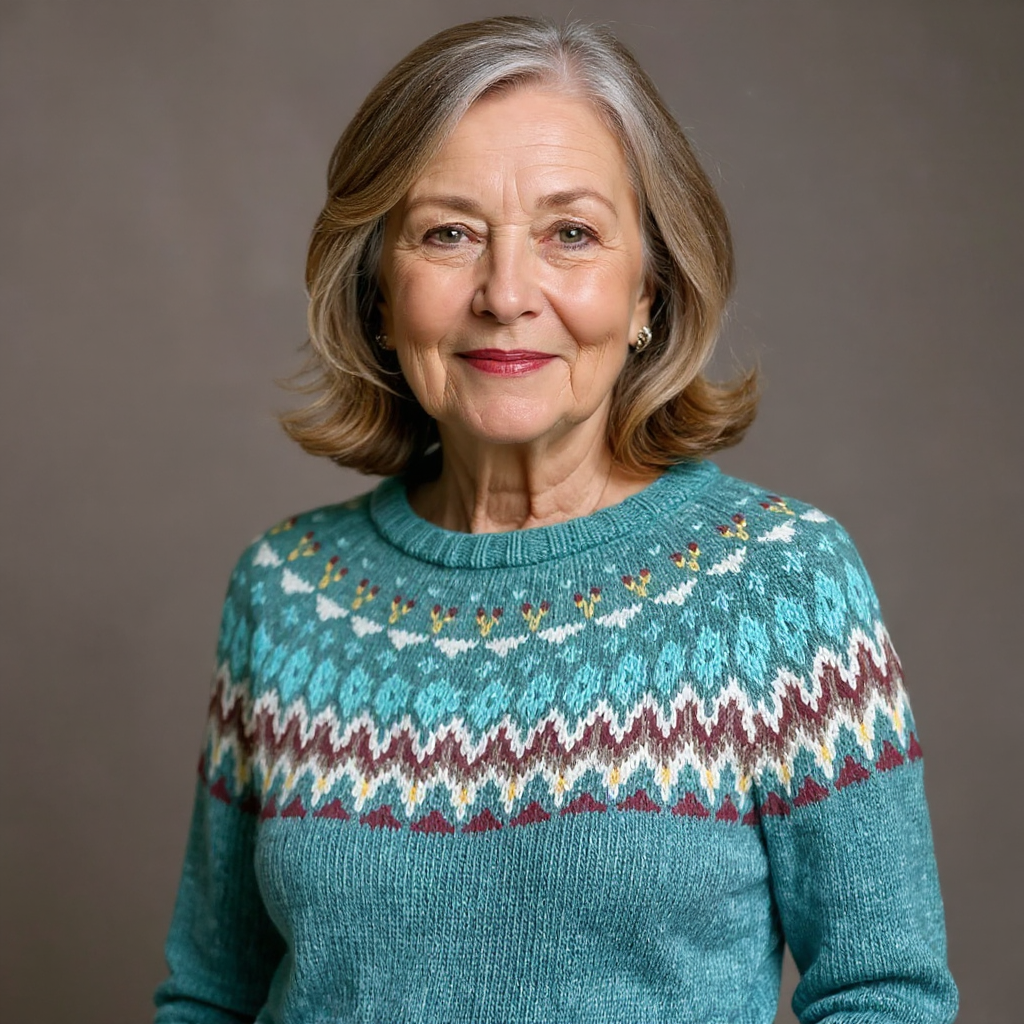 Tovelle™ | Icelandic Fair Isle Sweater