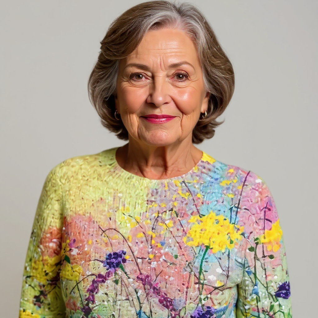Hildrose™ | Wildflower Print Sweater