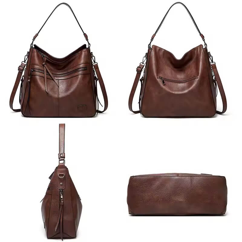 Katarina™ | Wide Vintage Hobo Bag