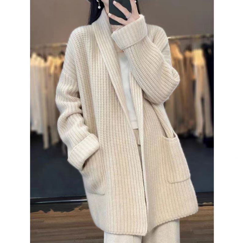 Karvelle™ | Open-Front Oversized Cardigan