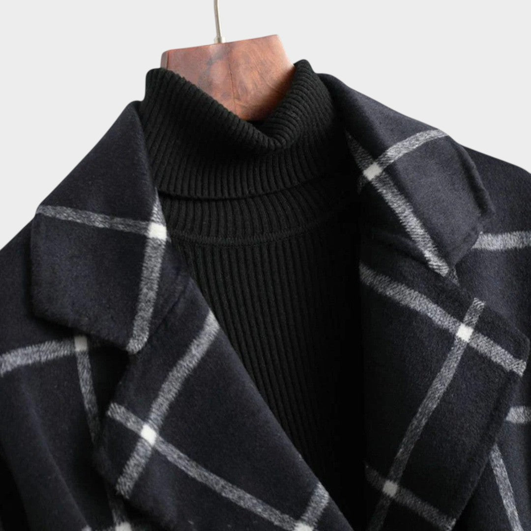Nevaine™ | Classic Check Autumn Coat