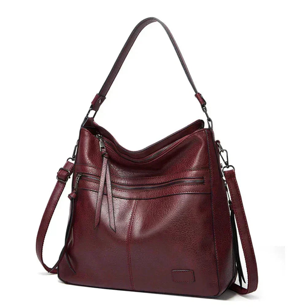 Katarina™ | Wide Vintage Hobo Bag