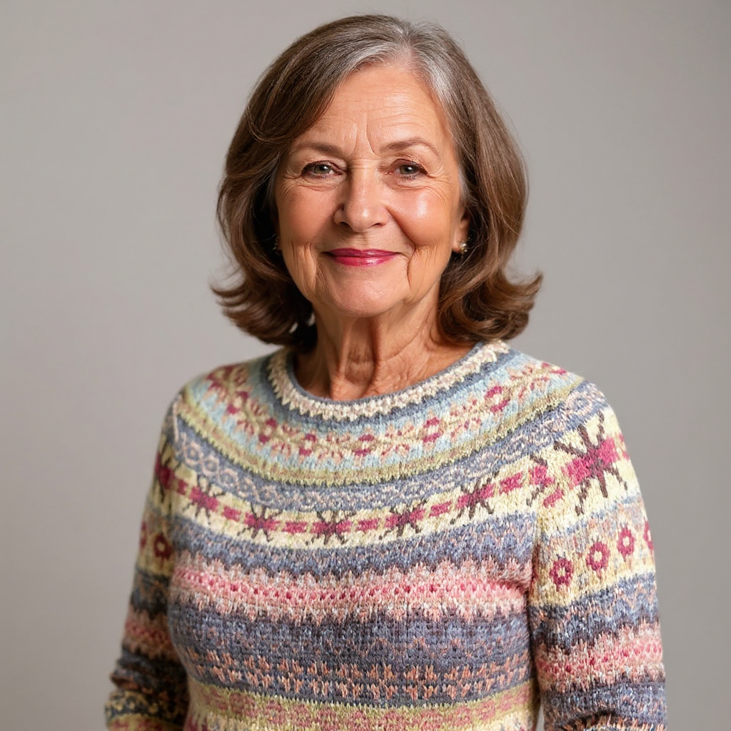 Idella™ | Fair Isle Knit Sweater
