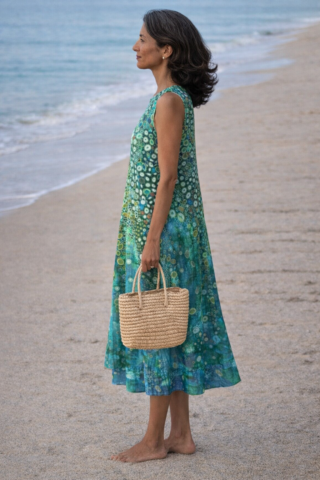 Josephine™ | Midi Dress with Reef Print