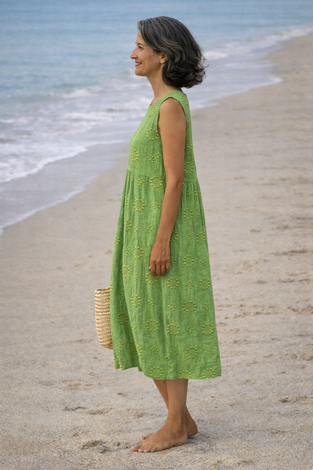 Dawnetta™ | Printed Midi Dress