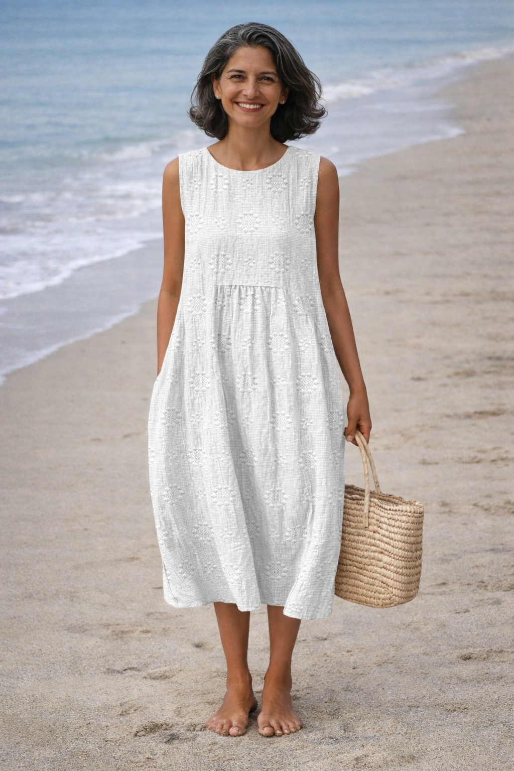 Dawnetta™ | Printed Midi Dress